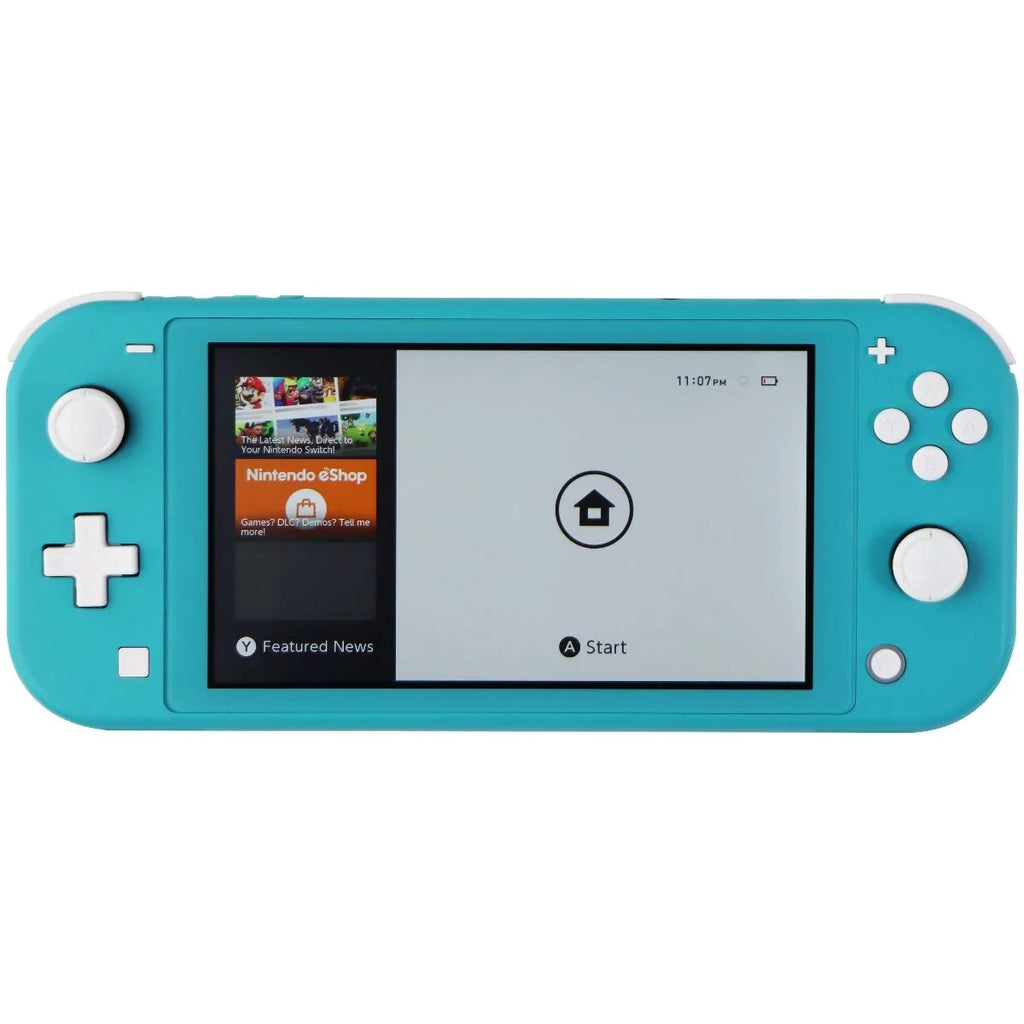 '- Lite Gaming (Refurbished) Switch Nintendo Console (HDH-001) Restored Hand-Held Turquoise