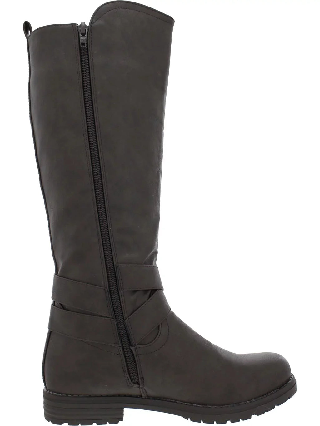 G.C. Tall Leather Womens Knee-High Boots Faux Shoes