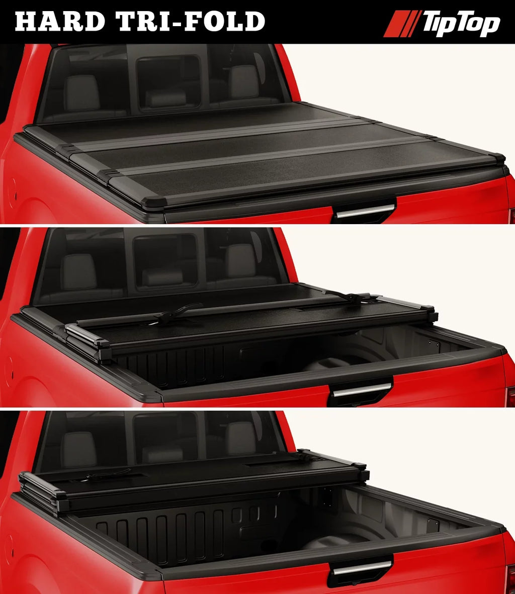 |For TPM3 Cover Titan On 2017-2023 5.5ft TIPTOP Hard Tonneau | With System| Truck Titan FRP Rail The Bed Top Box Nissan Deck (67") Bed Without Tri-Fold For w/o Models or