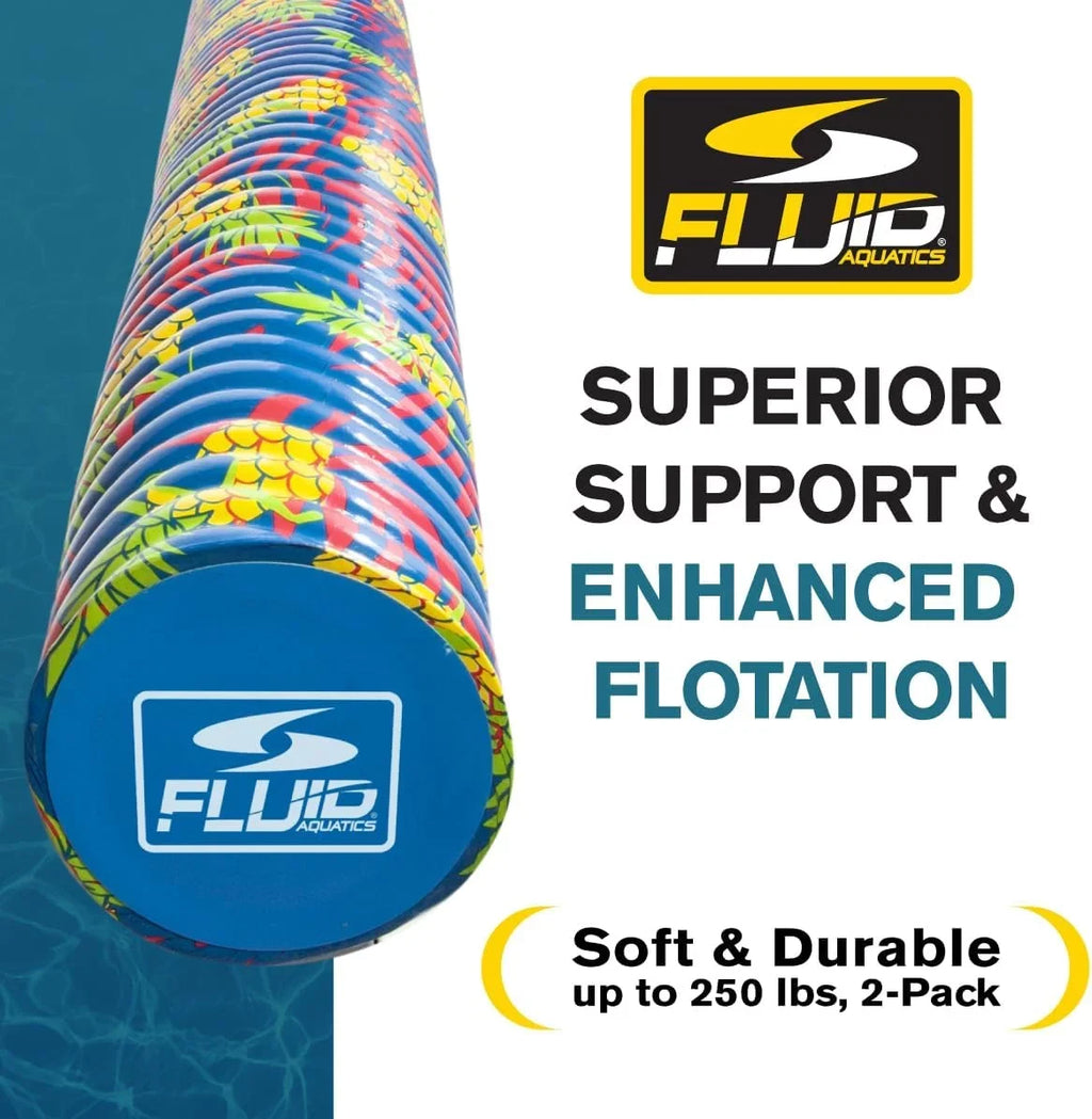Noodle Deluxe - Pool toy, Pool Swimming Unisex,Teen . Fluid 2 - Pack