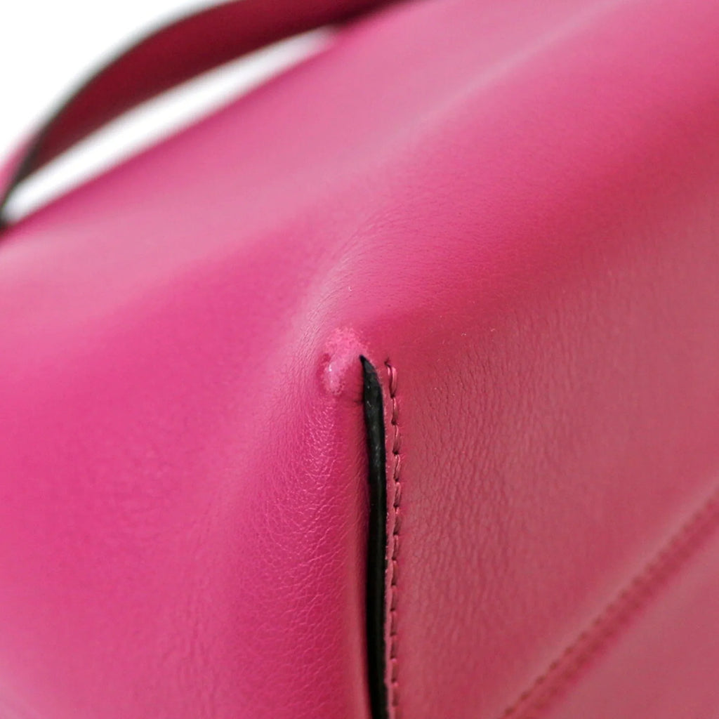 Pink Bag Leather FENDI Visaway Shoulder Fendi Women's Pre-Owned (Fair)
