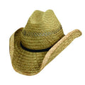 '- 12 Pack Straw Of Shape Western TMMS58OS Hat Summer Mens Assortment