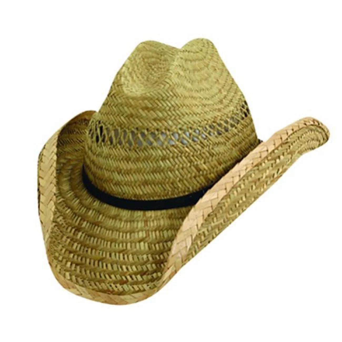 '- 12 Pack Straw Of Shape Western TMMS58OS Hat Summer Mens Assortment