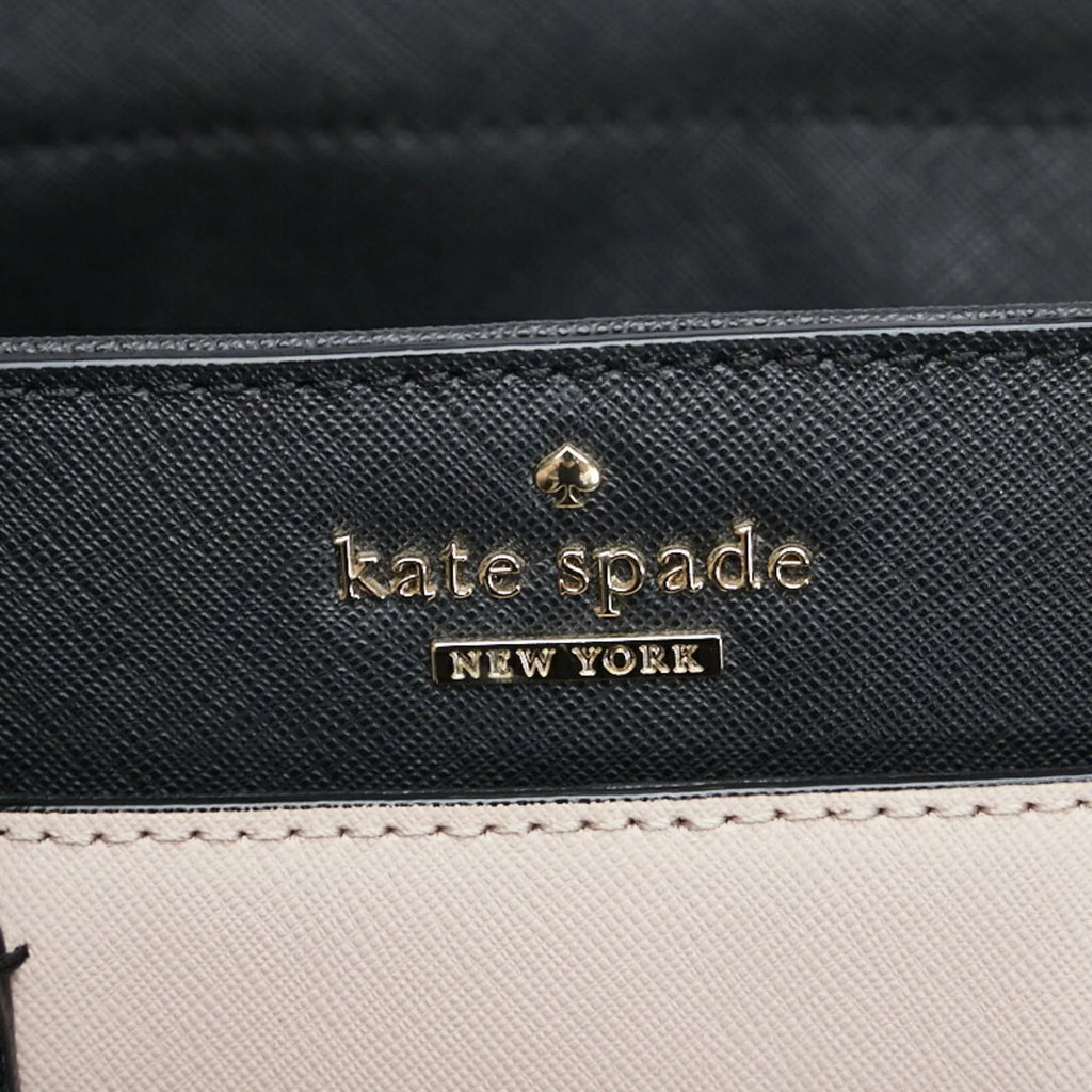 CANDACE Kate ladies Pre-Owned SMALL handbag (Good) PXRU5957 CAMERON Spade spade leather black STREET pink