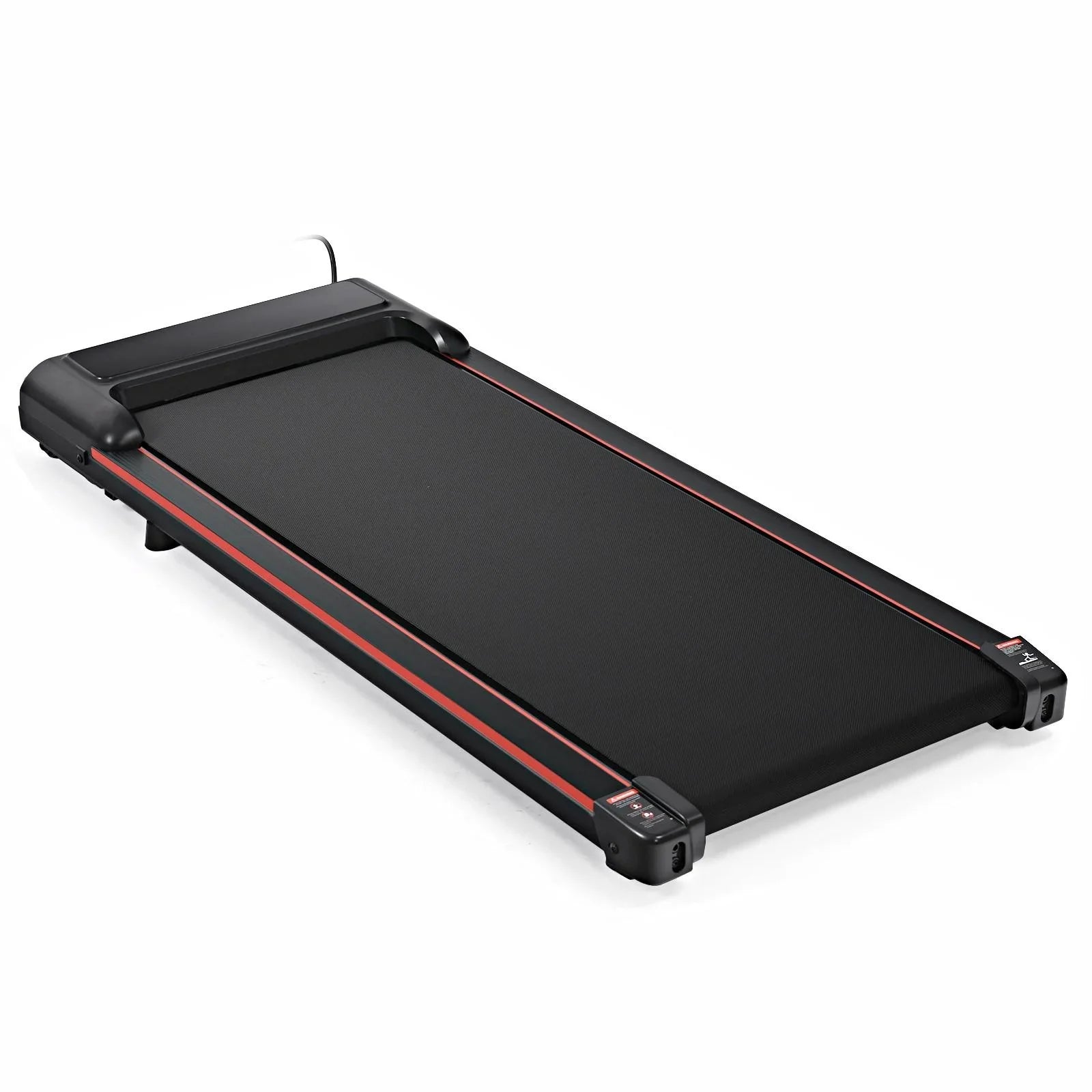 LED Pad, Small Under Portable Walking Walking Speed, Control, 0.6-3.8MPH Jogging Office, Remote Treadmill Desk & Red Fitness Home 300lbs, Machine, 2-IN-1 Treadmill Seizeen Size with for Display,
