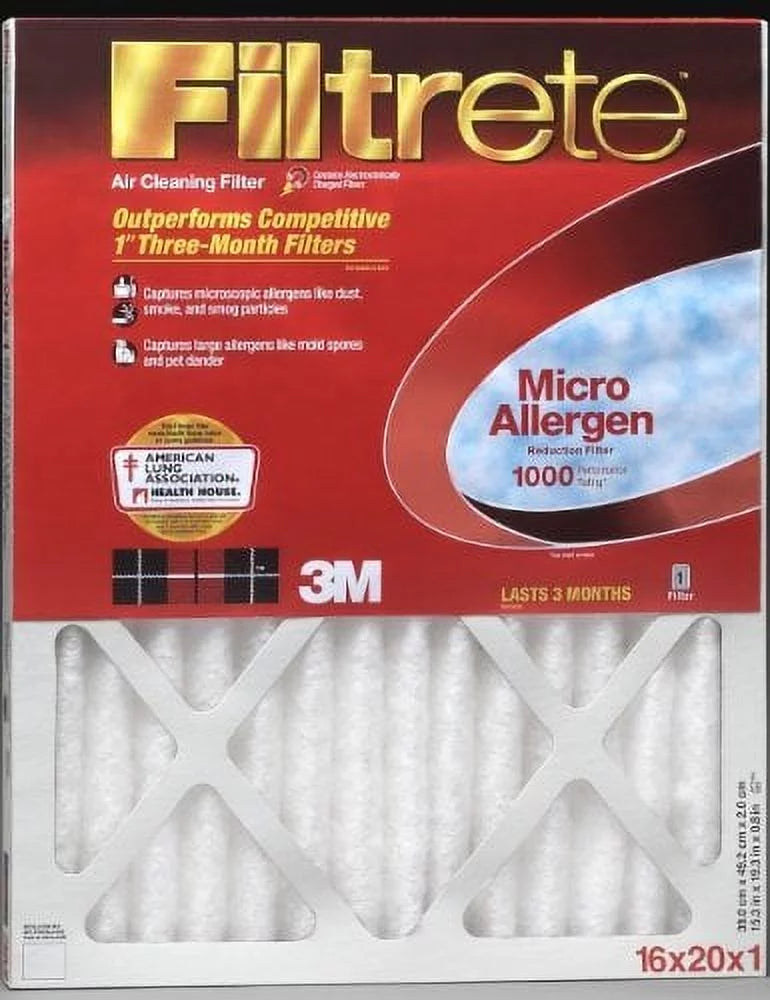 by 1000 Filtrete Filter 13.7 Defense 4 3M x Allergen Pack 13.7 14x14x1