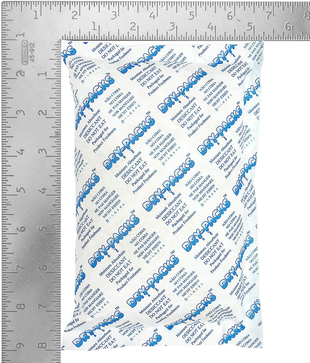 Dry-Packs Moisture in 448 Dehumidifier Gram Rechargeable Absorbs Gel Industries Silica Tyvek 40PK Absorbent