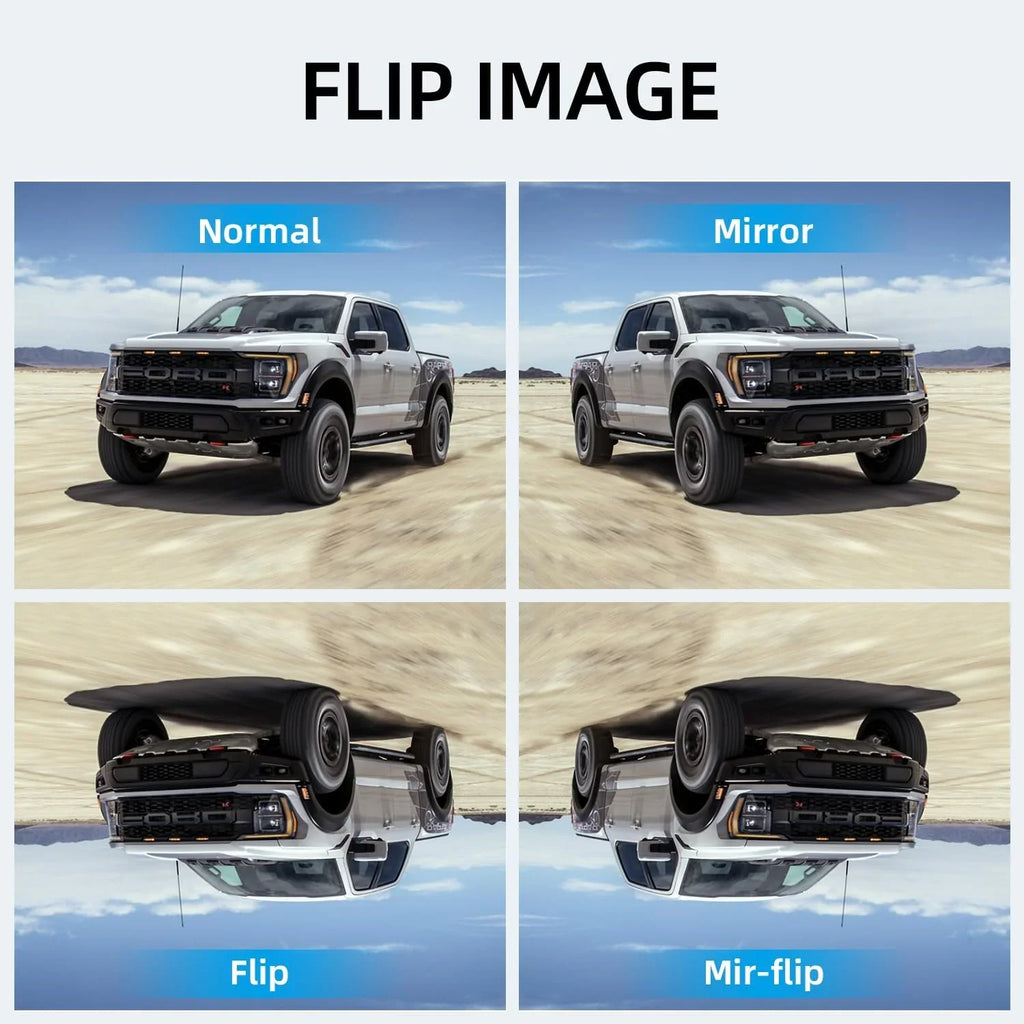IR IP69 for Backup Inch Camera RV/Trailer/Truck/Van Vision Wireless 7 eRapta HD AWT7 Waterproof 1080P Monitor Night