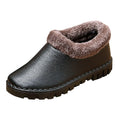 Winter Thickened Cotton Shoes Shoes Cotton Warm PU Fashion Winter Womens T Women Snow Boots Plush Boots ILJNDTGBE Hiking