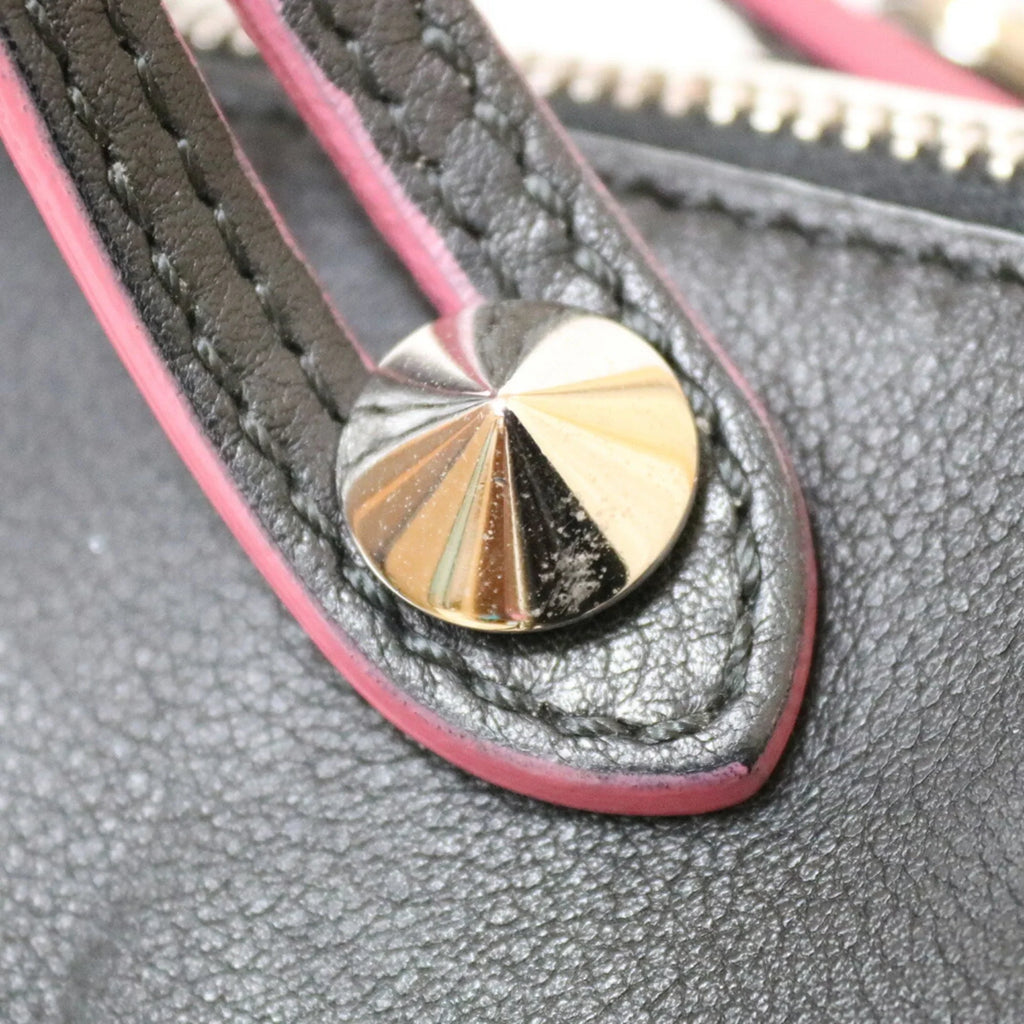 Leather (Fair) Bag The Pre-Owned Black Shoulder Women's FENDI By Way