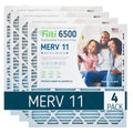 Home 20x25x1 Pleated Filter Furnace 11 MERV Pack) 6500 HVAC Air Filti (4