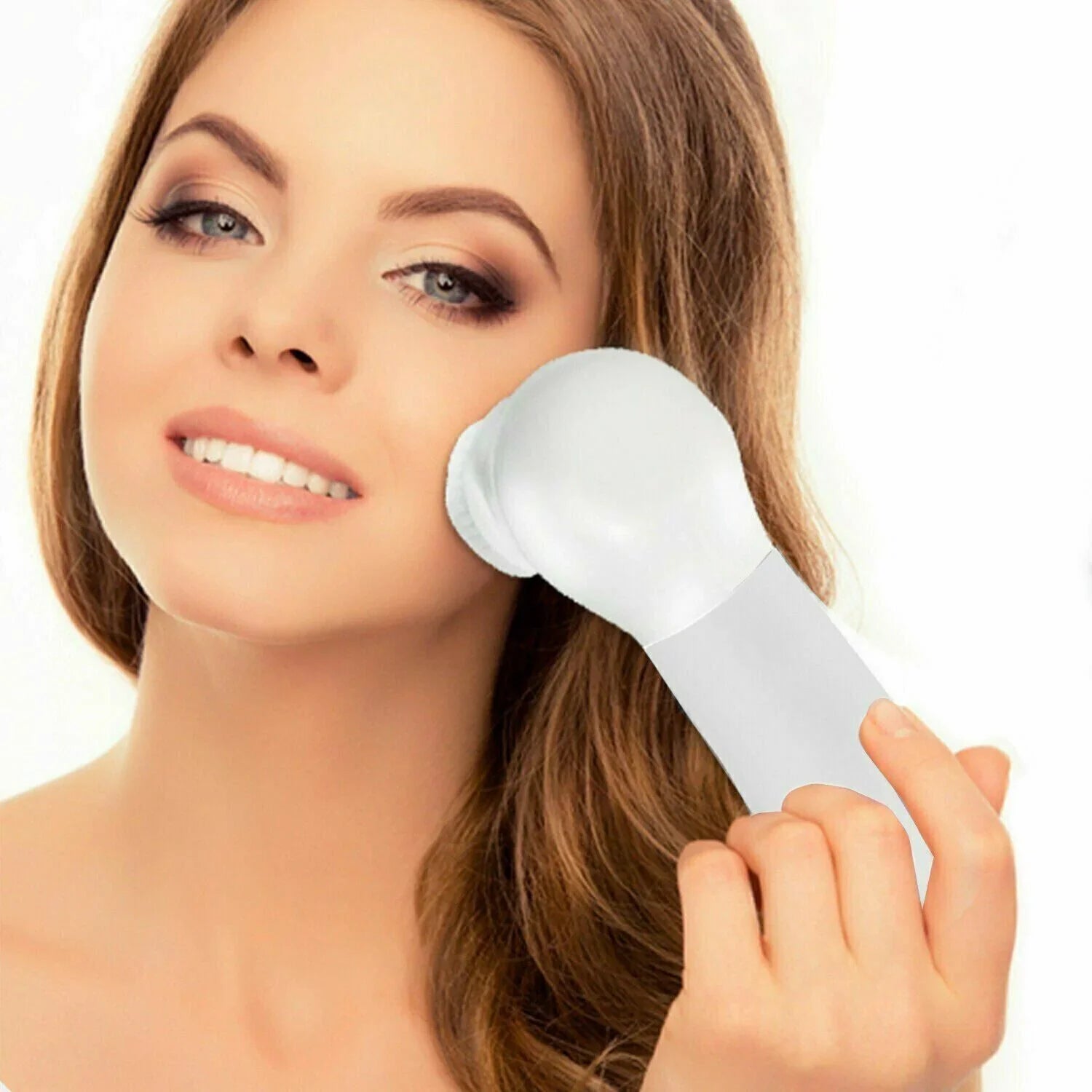 & Sonic Kit, Body Polisher Care White System Professional Face Spa Skin