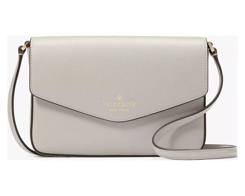 Spade K7378 Crossbody Sadie PLATINUM Envelope Kate GREY