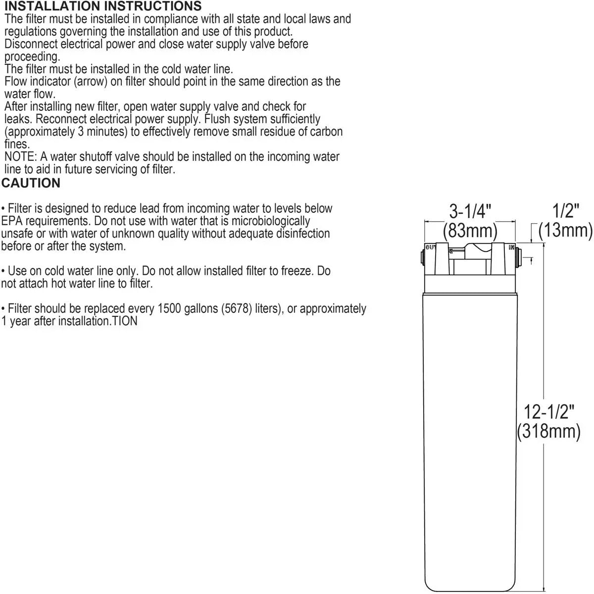 HT Cartridge,For Halsey Replacement Taylor 55897C Filter