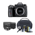 GPS Accessory with K-3 O-GPS2 Unit, Kit Bundle Pentax Card, III Body Mark Camera Memory and (Black) Monochrome