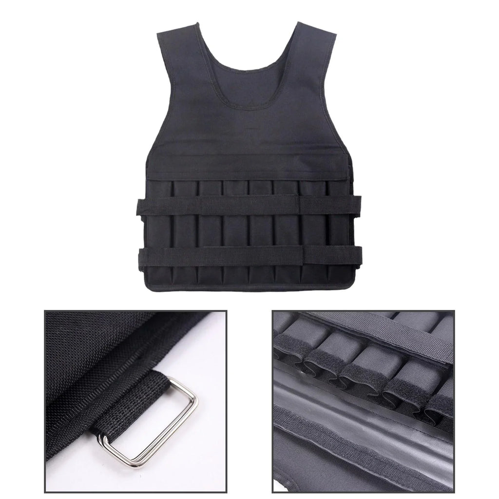 Vest Boxing for Vest BAOSITY Running Strength Body Loading Fitness Slim 8 Gym Jacket Training Weight Design Exercise Exercise Pockets