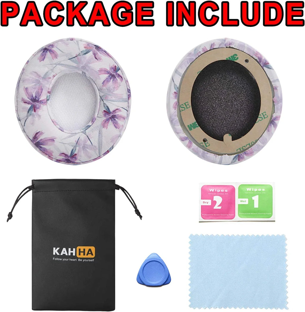 & with Beats Noise 3 earpads Cushions Memory Isolation with 2 Compatible Ear Ear Pads,Replacement Solo Foam