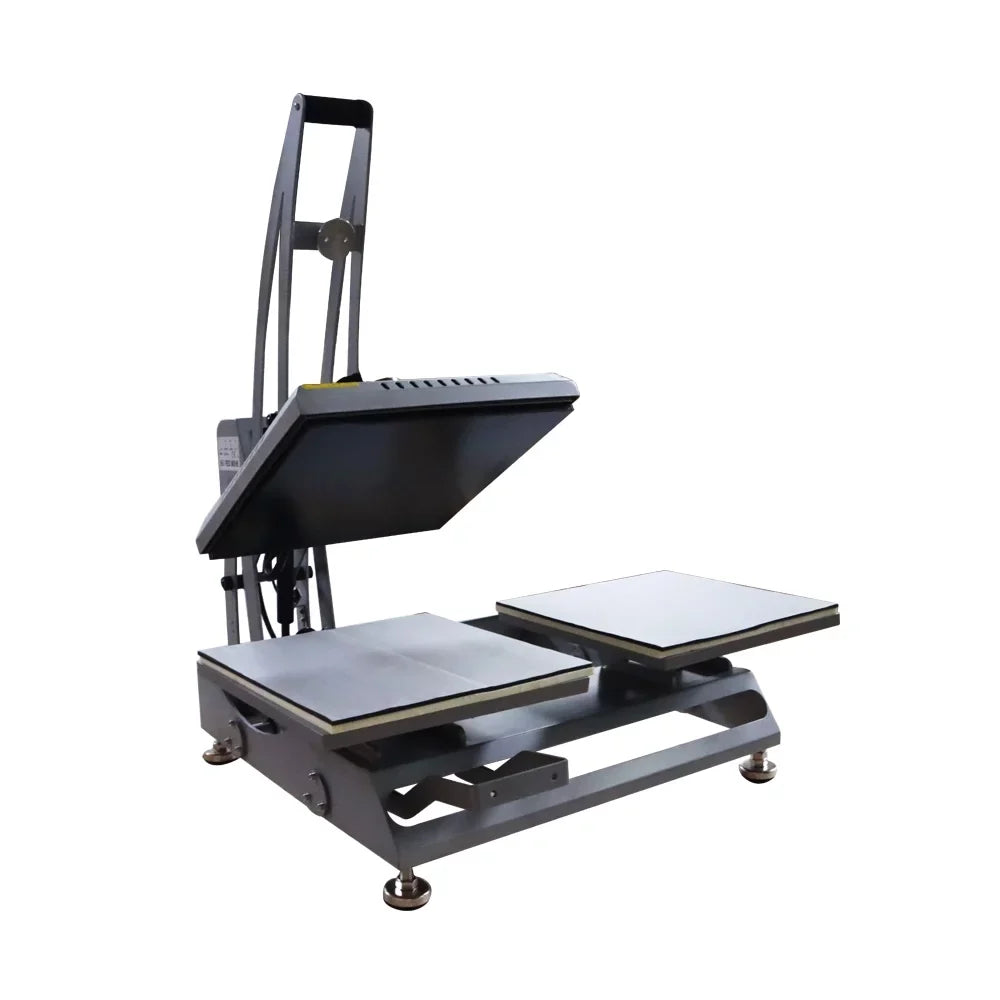 INTBUYING 15x15in Magnetic Sublimation Machine Press Cloth Printing Station Double Bag Heat Transfer Flat Heat