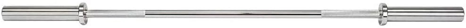 lb. - Bar Weight 86" Straight - Bar Heavy-Duty 330 Olympic 2-inch for Capacity Plates Barbell Weightlifting Weight